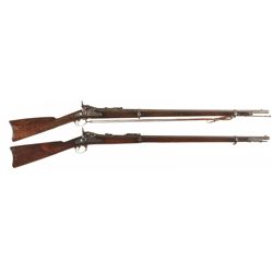 Collector's Lot of Two U.S. Springfield Trapdoor Rifles