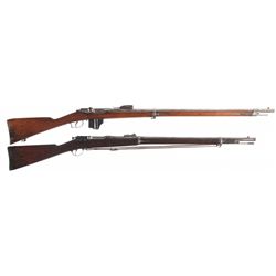 Two Antique Bolt Action Military Rifles