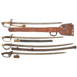 Four American Style Swords