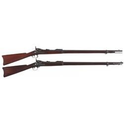 Collector's Lot of Two U.S. Trapdoor Rifles