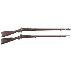 Two U.S. Trapdoor Rifles