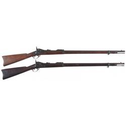 Two U.S. Trapdoor Rifles