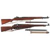 Image 1 : Two U.S. Military Rifles with Bayonets