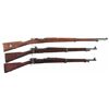 Image 1 : Three Military Bolt Action Rifles