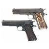 Image 1 : Two Colt Semi-Automatic Pistols