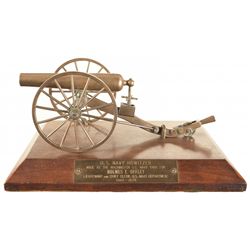 Miniature Brass Howitzer