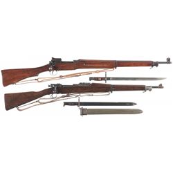 Two U.S. Military Bolt Action Rifles with Accessories