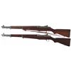 Image 2 : Two U.S. Military Springfield Armory M1 Garand Semi-Automatic Rifles