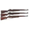 Image 1 : Collector's Lot of Three M1 Garand Semi-Automatic Rifles