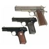 Image 1 : Three Colt Semi-Automatic Pistols