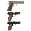 Image 2 : Three Colt Semi-Automatic Pistols