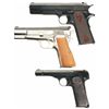 Image 1 : Three Semi-Automatic Pistols