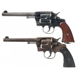 Two U.S. Colt Double Action Revolvers