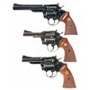 Image 1 : Collector's Lot of Three Colt Trooper Double Action Revolvers