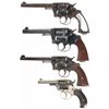 Image 1 : Four Colt Double Action Revolvers