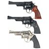 Image 1 : Three Smith & Wesson Double Action Revolvers