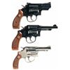 Image 2 : Three Smith & Wesson Double Action Revolvers