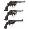 Image 2 : Three Smith & Wesson Double Action Revolvers