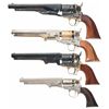 Image 2 : Four Reproduction Percussion Revolvers