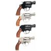 Image 2 : Collector's Lot of Four Smith & Wesson Double Action Revolvers with Original Boxes