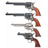 Image 1 : Collector's Lot of Four Replica Single Action Army Revolvers