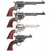 Image 2 : Collector's Lot of Four Replica Single Action Army Revolvers