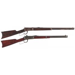 Collector's Lot of Two Winchester Lever Action Long Guns