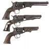 Image 1 : Three Relic Grade Colt Percussion Revolvers