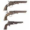 Image 2 : Three Relic Grade Colt Revolvers