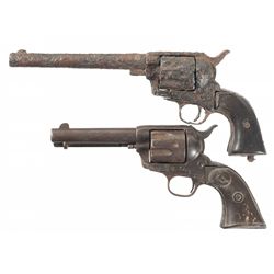 Two Relic Grade Colt Single Action Army Revolvers