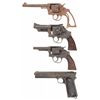 Image 1 : Four Relic Grade Smith & Wesson and Colt Handguns