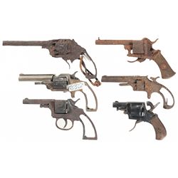 Six Relic Grade Revolvers