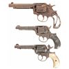 Image 1 : Three Relic Grade Colt Double Action Revolvers