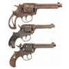 Image 2 : Three Relic Grade Colt Double Action Revolvers