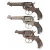 Image 1 : Three Relic Grade Colt 1877 Double Action Revolvers