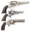 Image 1 : Three Remington Cartridge Revolvers