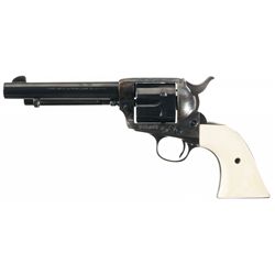 Colt Single Action Army Revolver with Ivory Grip