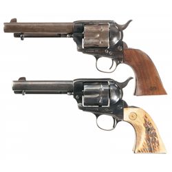 Two Colt Single Action Army Revolvers