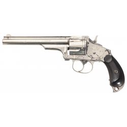 Merwin & Hulbert Double Action Pocket Model Medium Frame Revolver with Folding Hammer Spur