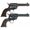 Image 2 : Collector's Lot of Two Pre-War Colt Single Action Army Revolvers