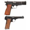 Image 2 : Two Fabrique Nationale Semi-Automatic Pistols