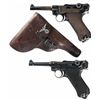 Image 1 : Two Luger Semi-Automatic Pistols