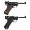 Image 2 : Two Luger Semi-Automatic Pistols