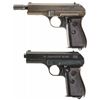 Image 1 : Two Nazi Proofed CZ Model 27 Semi-Automatic Pistols