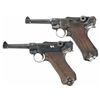 Image 1 : Collector's Lot of Two Dated Luger Pistols