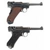 Image 2 : Collector's Lot of Two DWM Luger Semi-Automatic Pistols