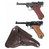 Image 1 : Collector's Lot of Two DWM Luger Semi-Automatic Pistols