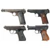 Image 1 : Four European Semi-Automatic Pistols