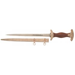 Post World War II Feldherrnhalle Officers Dagger and Scabbard