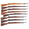 Image 1 : Seven Bolt Action Military Rifles